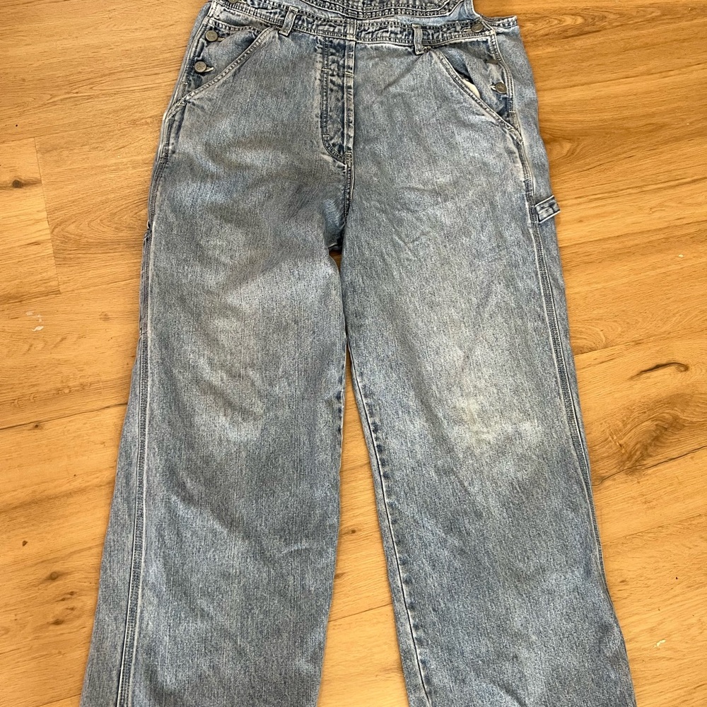 Calvin Klein Light Blue Denim Jeans overalls - Picture 2 of 2